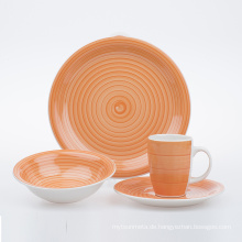 Keramik 16pcs Abendessen Handgemälde Abendessen Ceramic -Abendessen mit Handmalerei